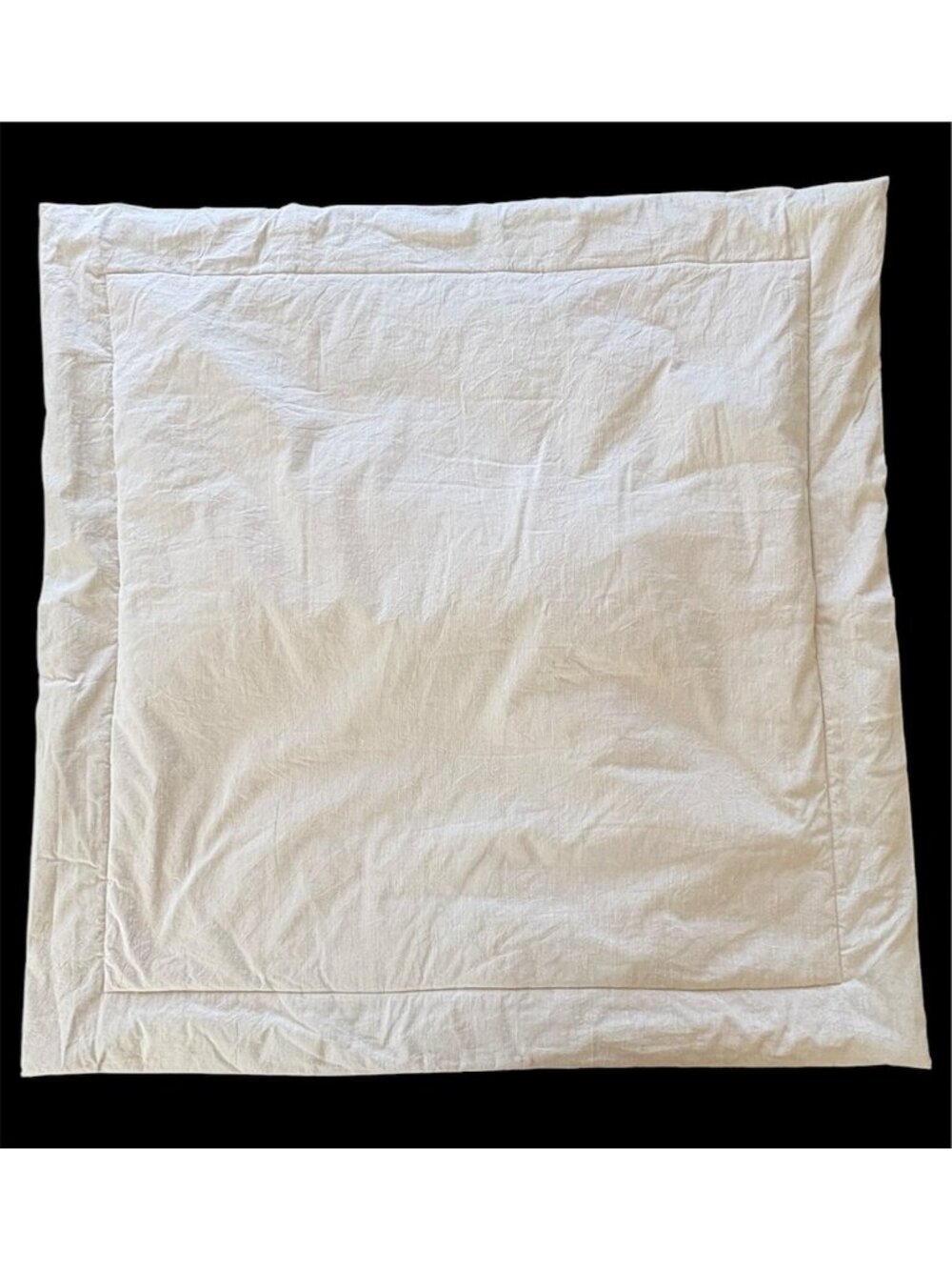 Restoration Hardware Verona Silk Blend Euro Shams Set Of Two 32 x 32 Beige